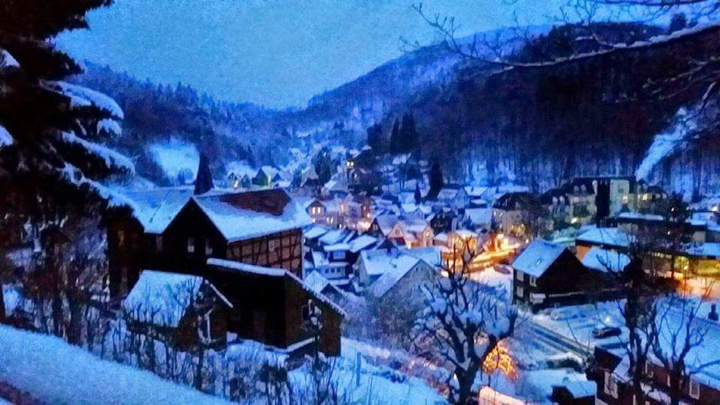 Hotel Glueck Auf & Buergerkeller Bad Grund Kültér fotó