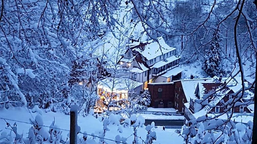 Hotel Glueck Auf & Buergerkeller Bad Grund Kültér fotó