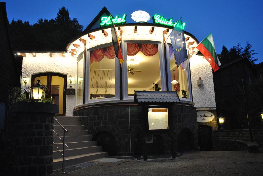 Hotel Glueck Auf & Buergerkeller Bad Grund Kültér fotó